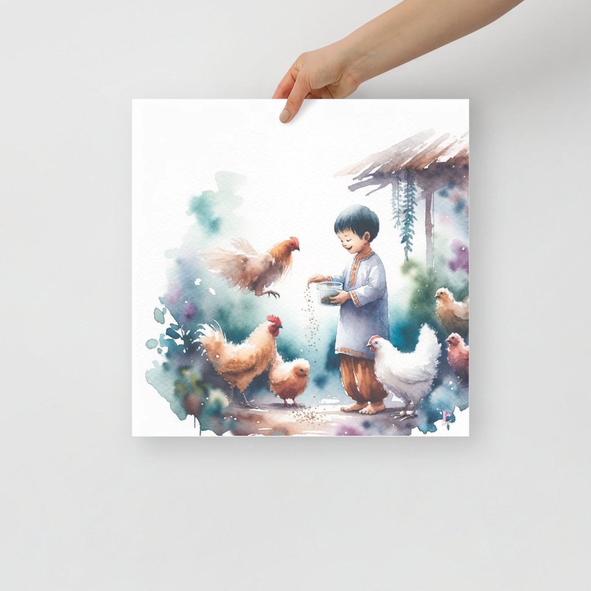 Lamina infantil Gallinitas - Nanetes