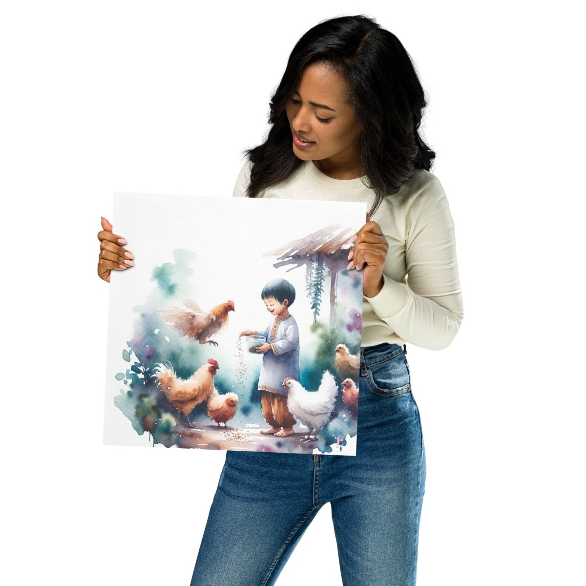 Lamina infantil Gallinitas - Nanetes