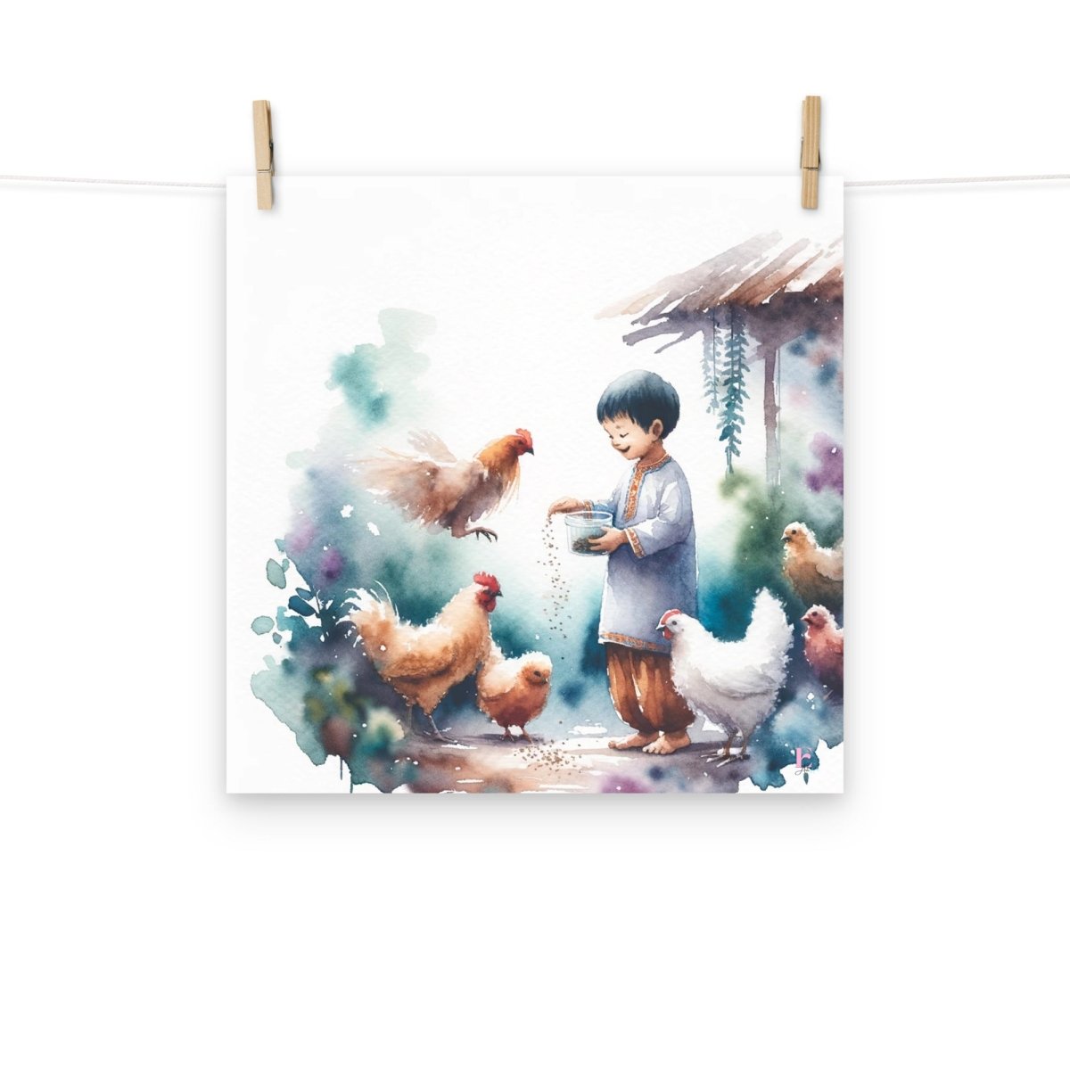 Lamina infantil Gallinitas - Nanetes