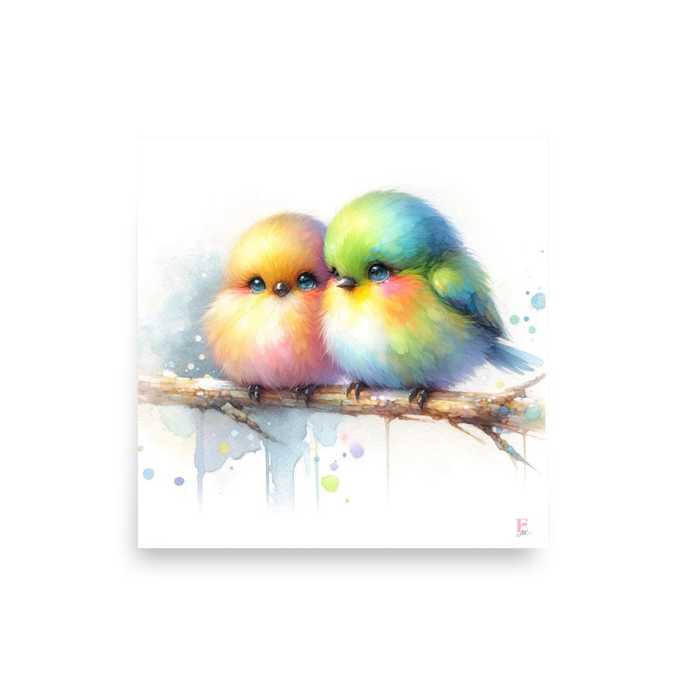 Lamina infantil Pajaritos - Nanetes