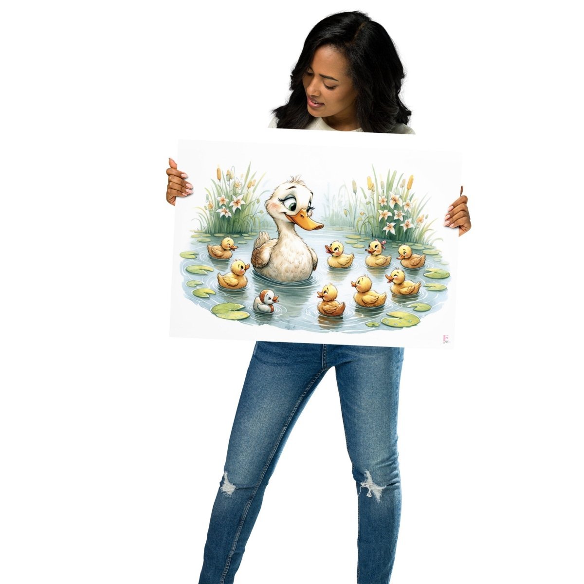 Lamina infantil Patito Feo - Nanetes