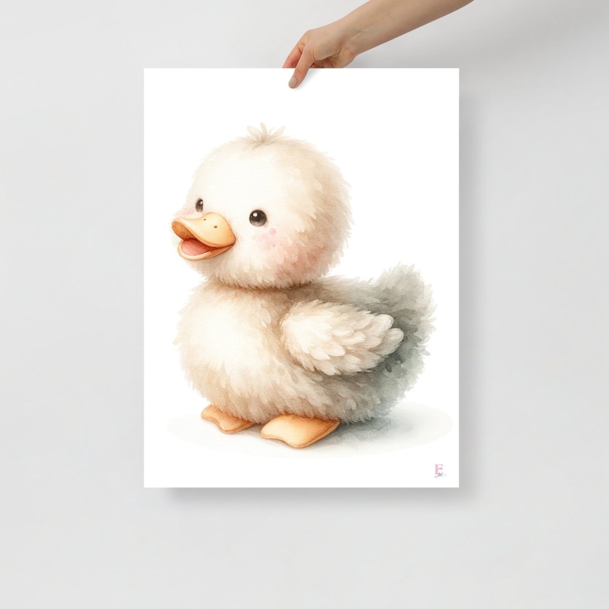 Lamina infantil Patito Peluche - Nanetes