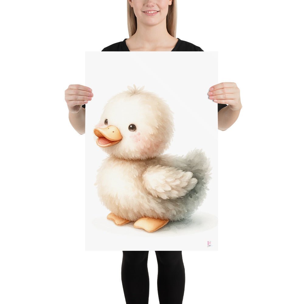 Lamina infantil Patito Peluche - Nanetes