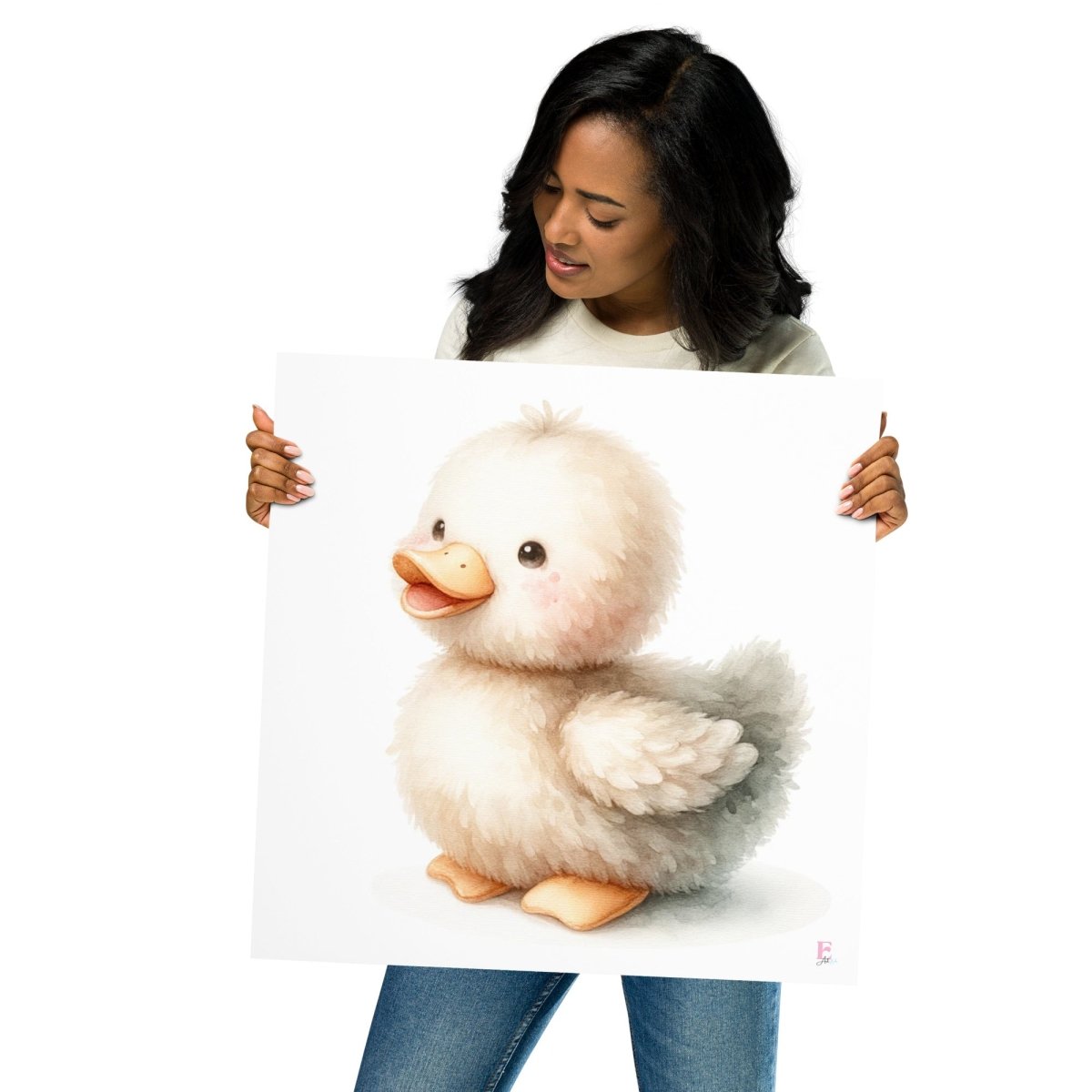 Lamina infantil Patito Peluche - Nanetes