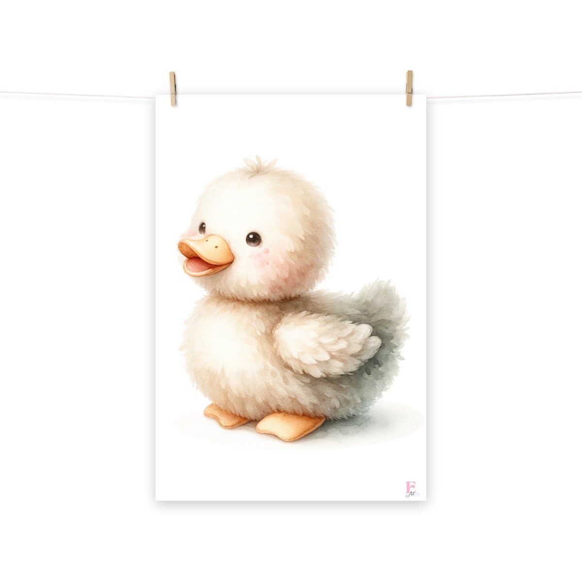 Lamina infantil Patito Peluche - Nanetes