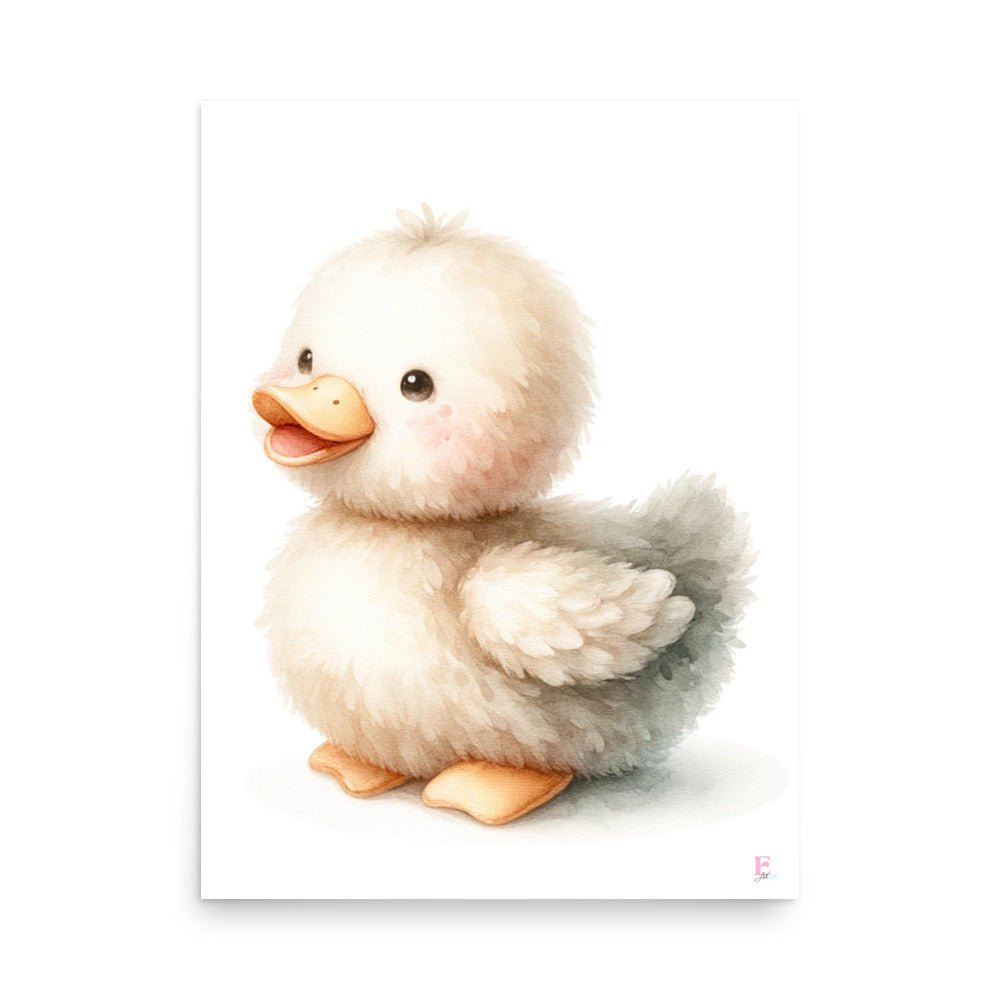 Lamina infantil Patito Peluche - Nanetes