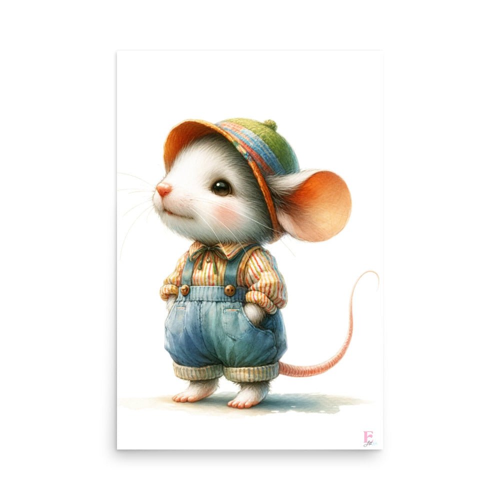 Lamina infantil ratoncito - Nanetes