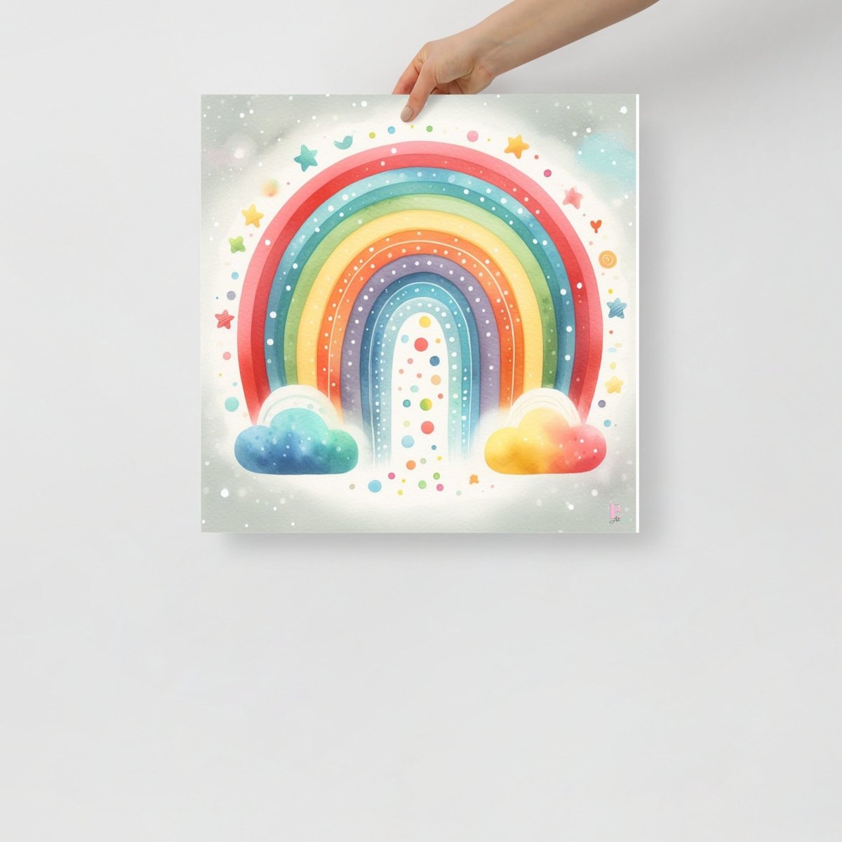 Lamina para enmarcar Arco Iris - Nanetes