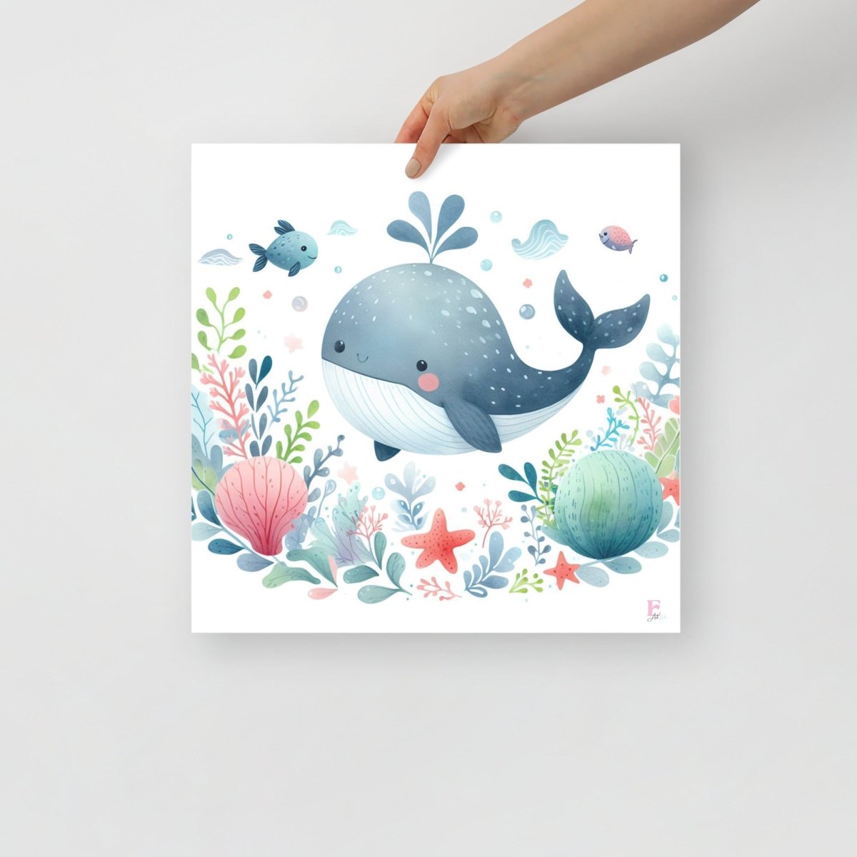 Lamina para enmarcar La Ballena - Nanetes