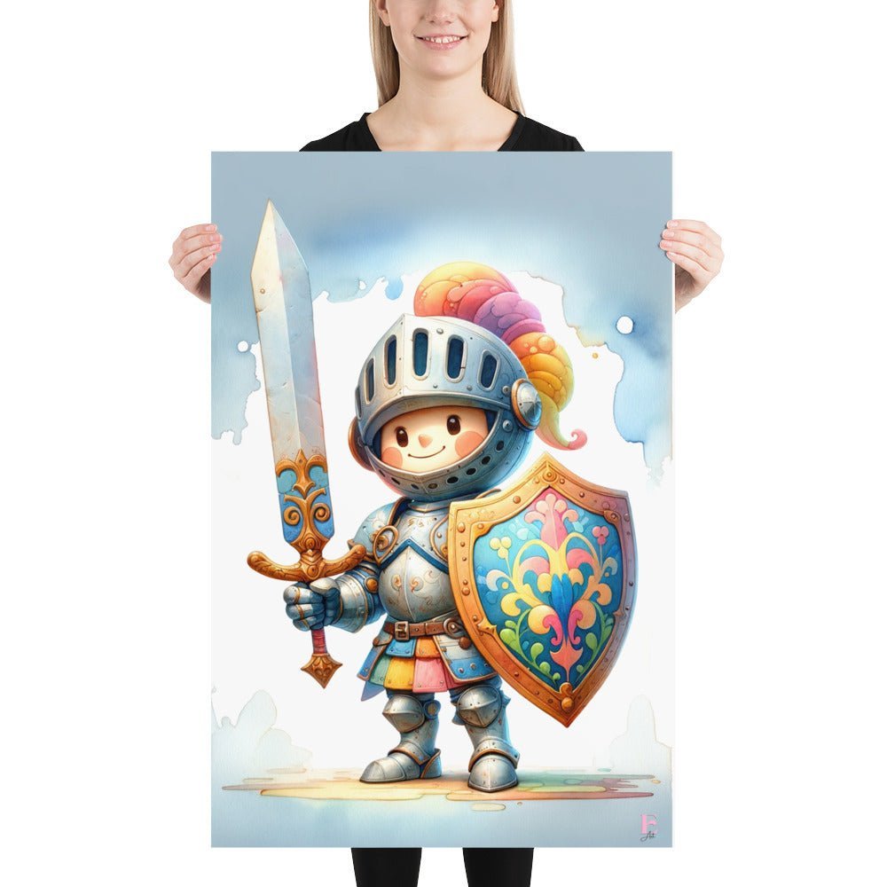 Laminas decoración infantil Caballero - Nanetes