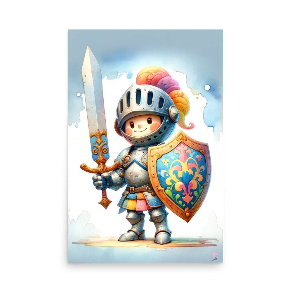 Laminas decoración infantil Caballero - Nanetes