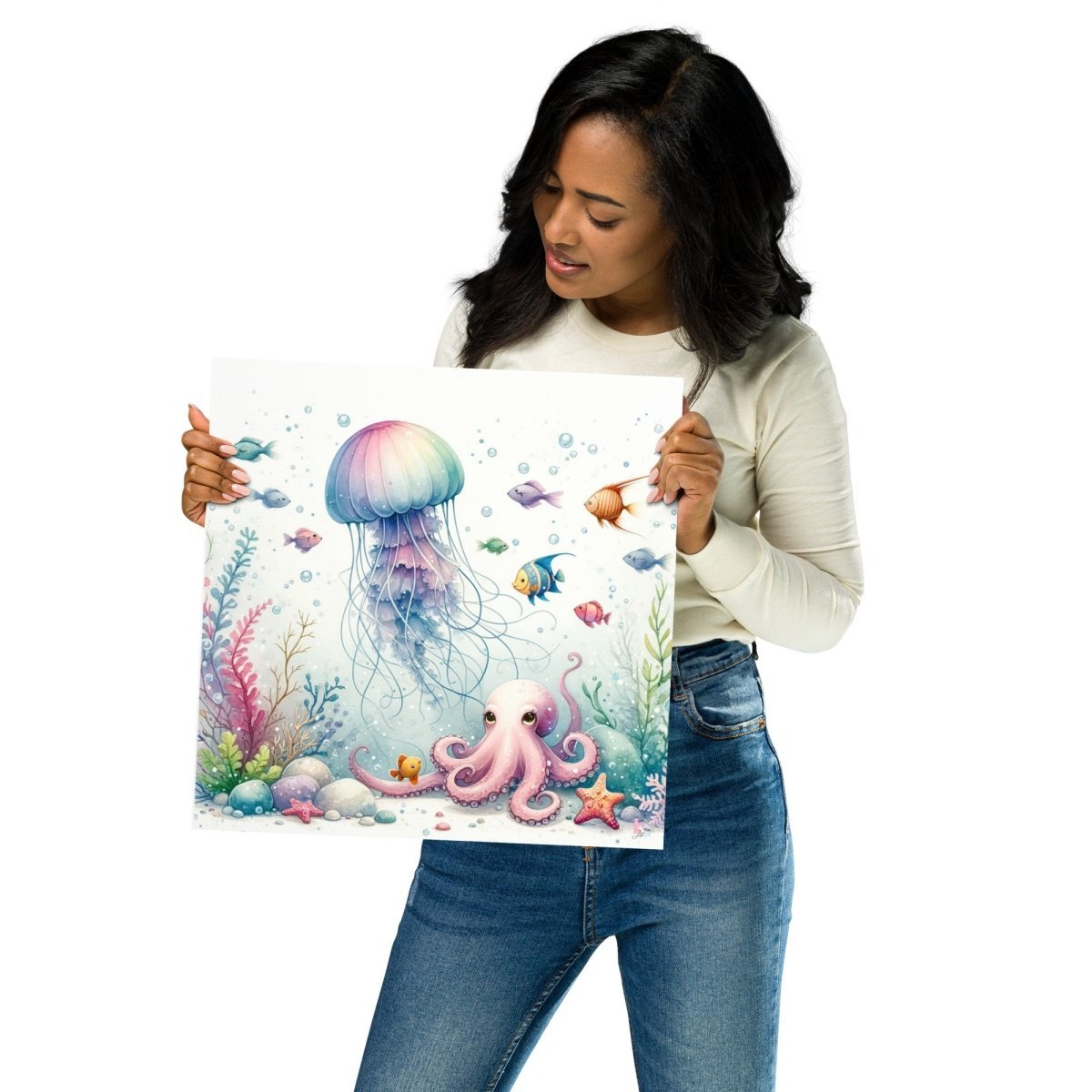 Laminas decorativas Animales marinos - Nanetes