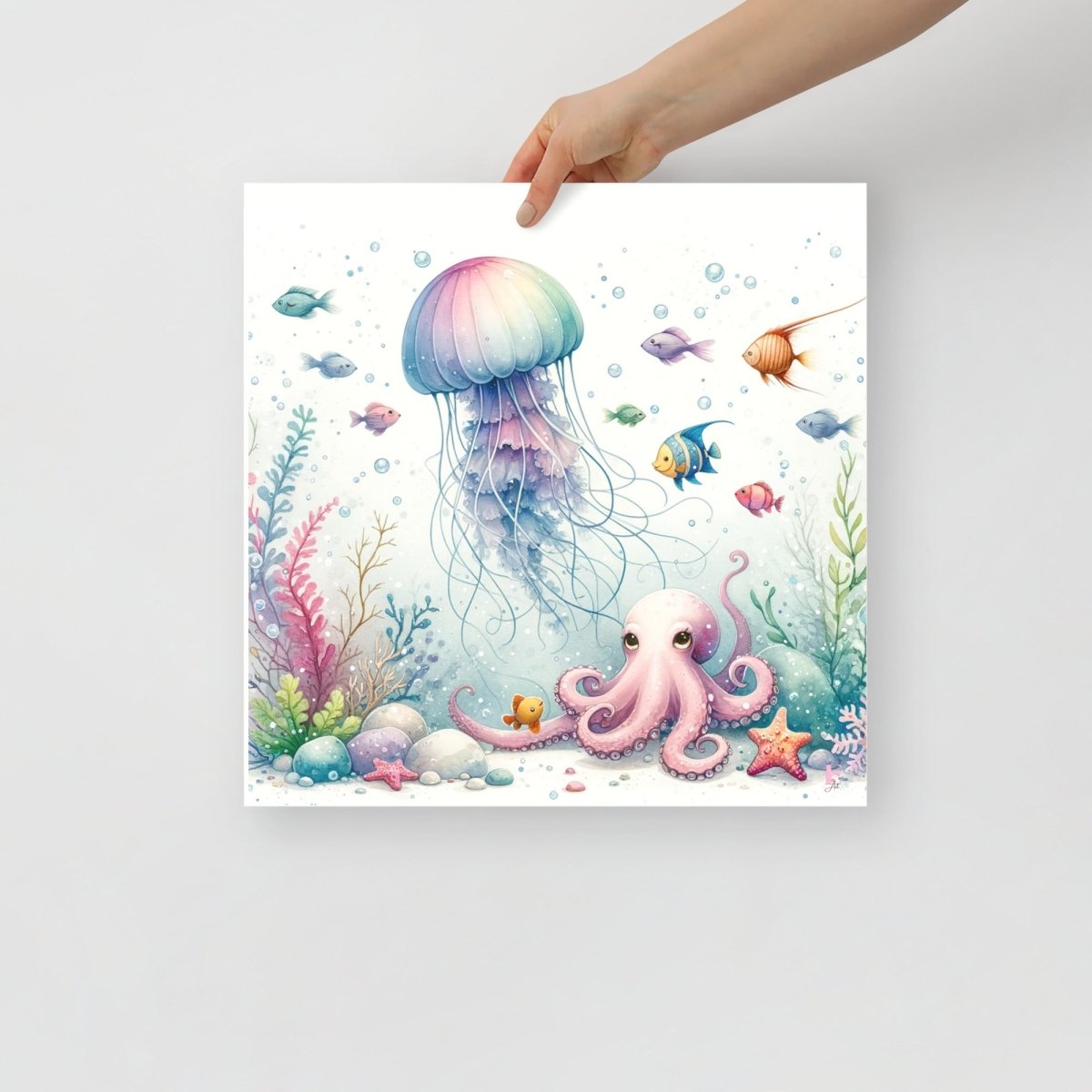 Laminas decorativas Animales marinos - Nanetes