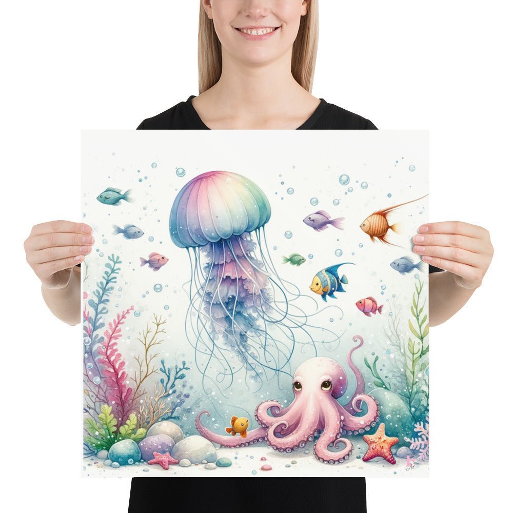 Laminas decorativas Animales marinos - Nanetes