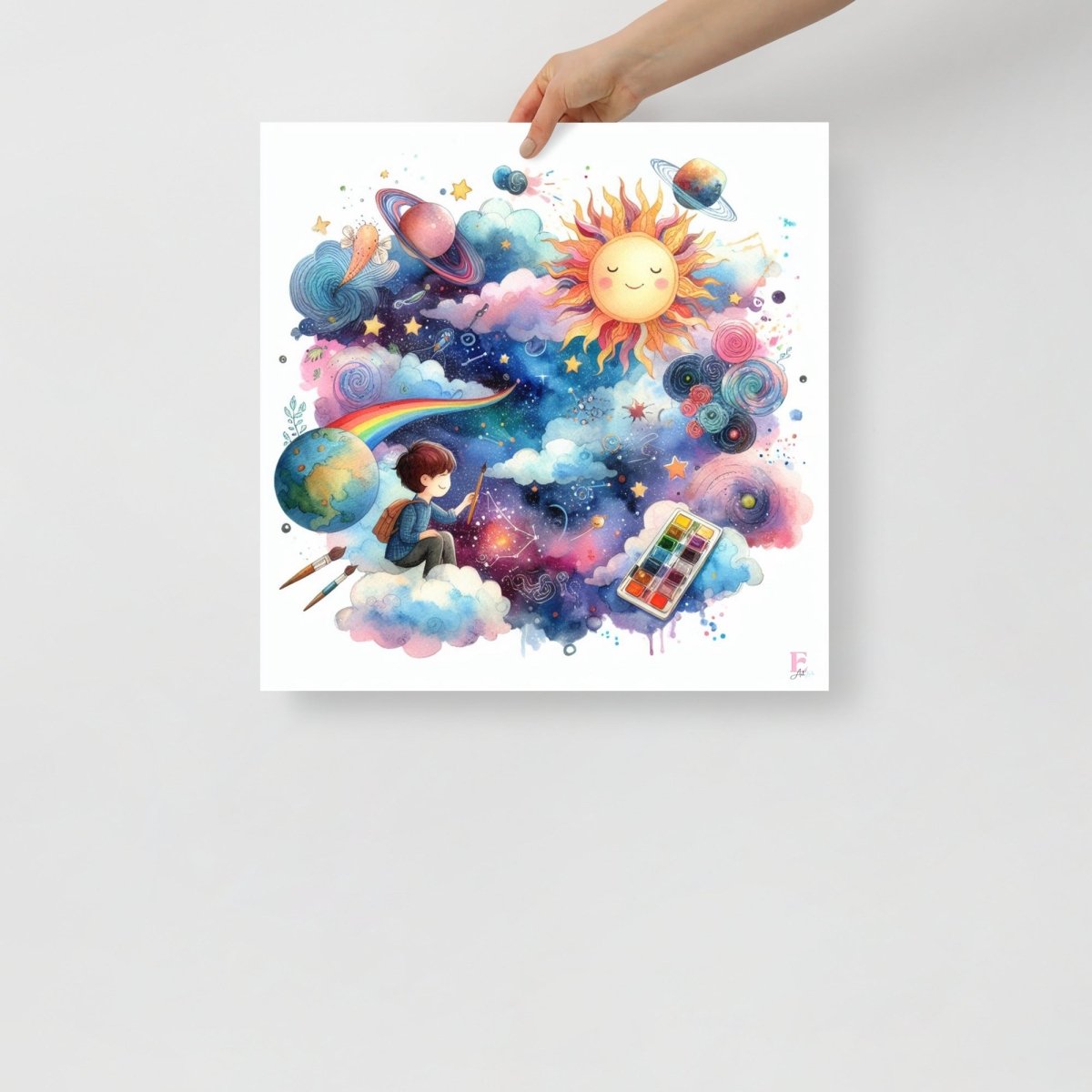 Laminas infantiles del espacio - Nanetes