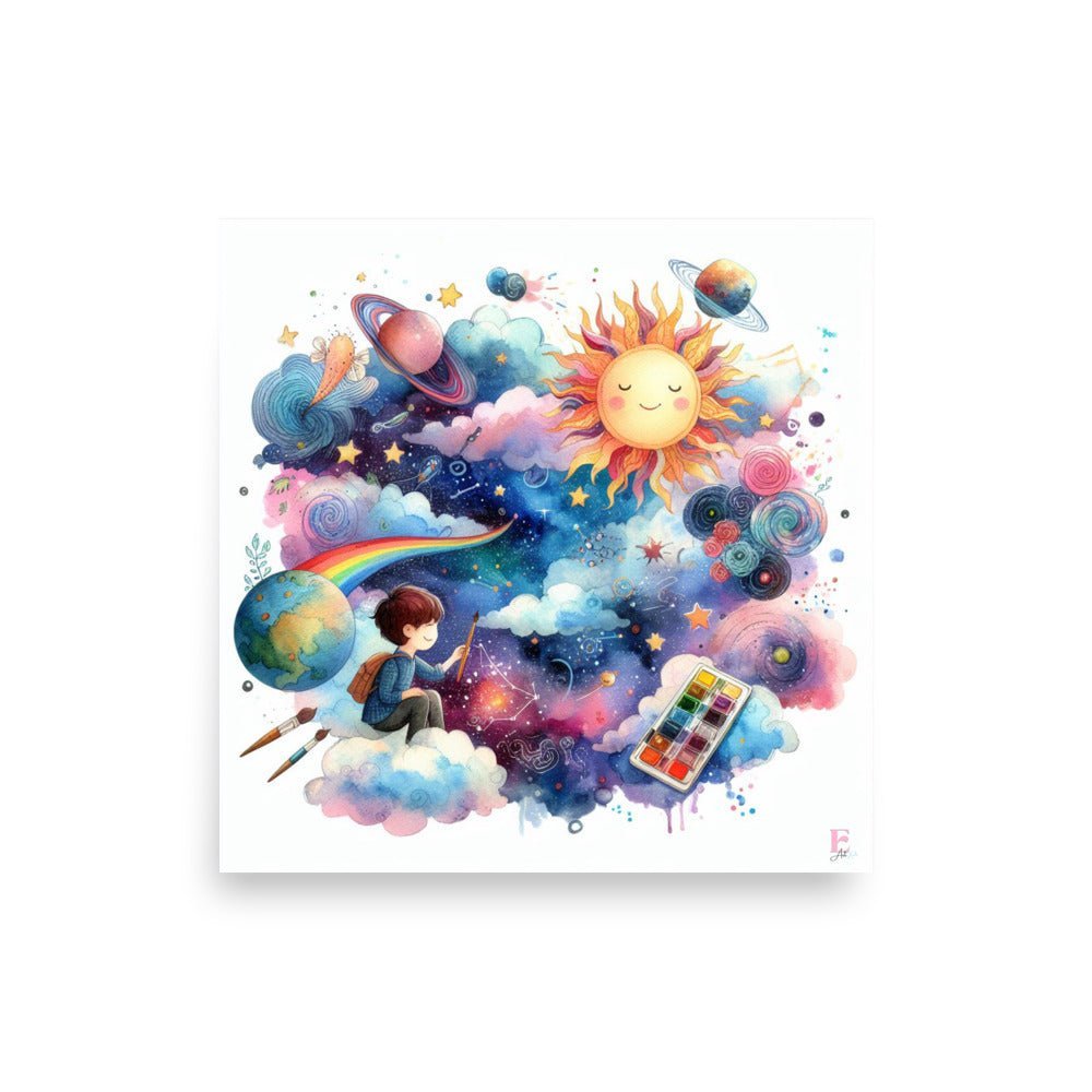 Laminas infantiles del espacio - Nanetes