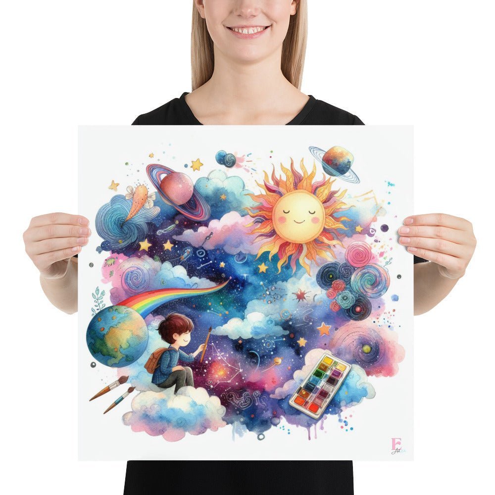 Laminas infantiles del espacio - Nanetes