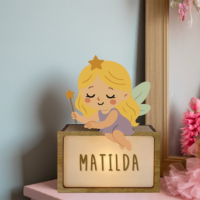 Lampara Infantil Personalizada Hada - Nanetes