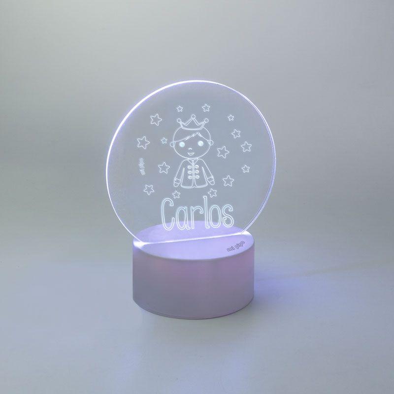 Lámpara Led Personalizada  Corona Príncipe – Mofletes