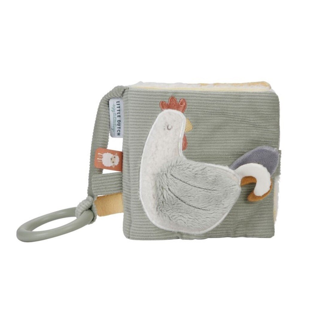 Libro peluche blandito Bebe Granja Little Duch - Nanetes