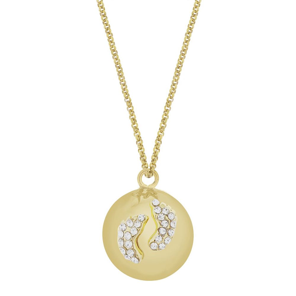 Llamador de ángeles Bola Eva pies dorado Nanetes - Nanetes