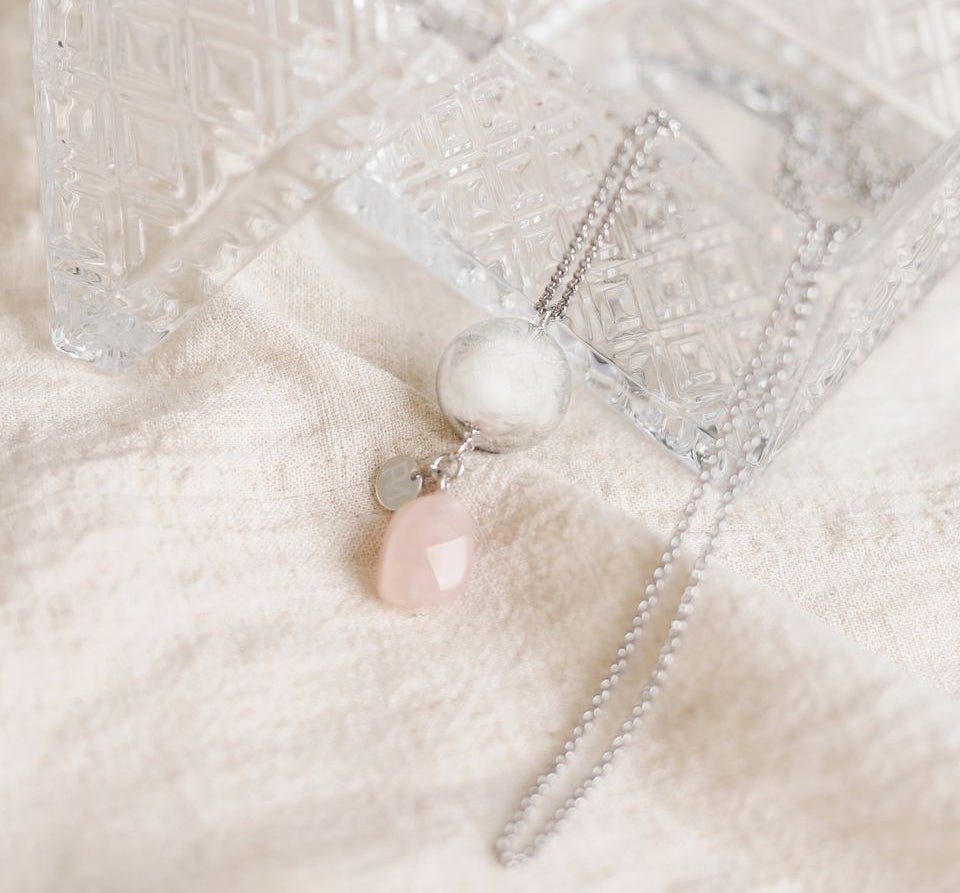 Llamador de ángeles Cuarzo rosa Nanetes - Nanetes