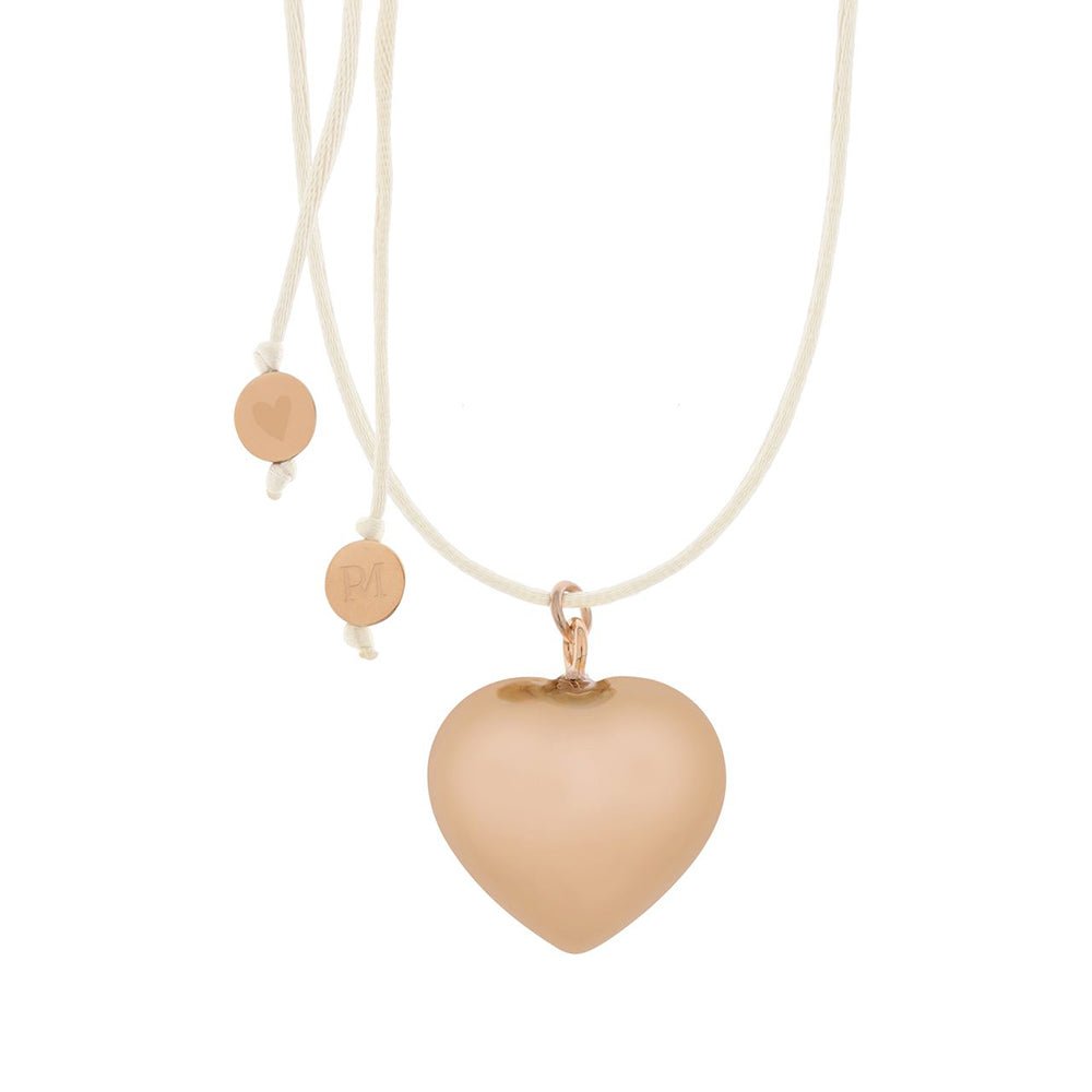 Llamador de ángeles Sofie crema corazon Nanetes - Nanetes