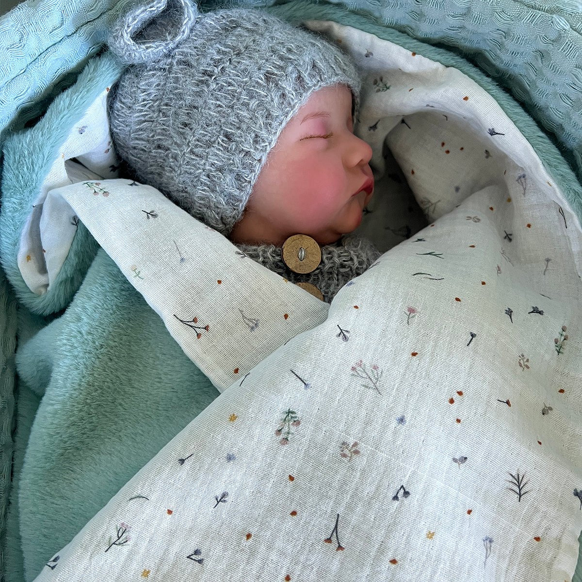 Manta Bebé Ofelia Polar Uzturre - Nanetes