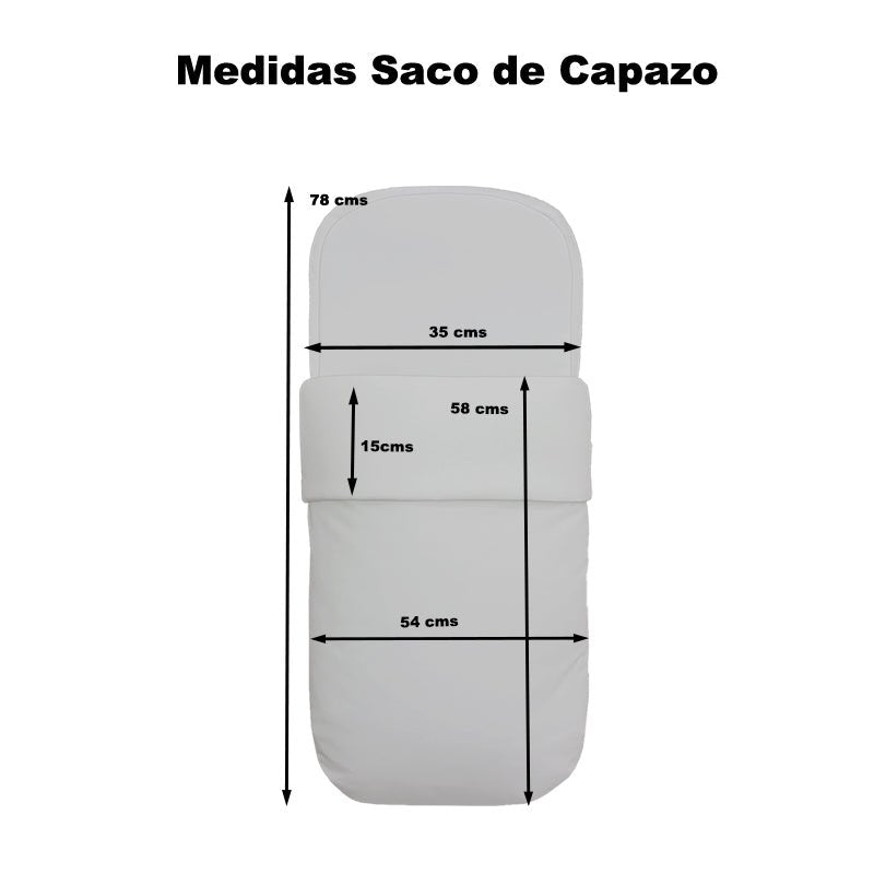 Saco Capazo universal jaretas topitos - Nanetes