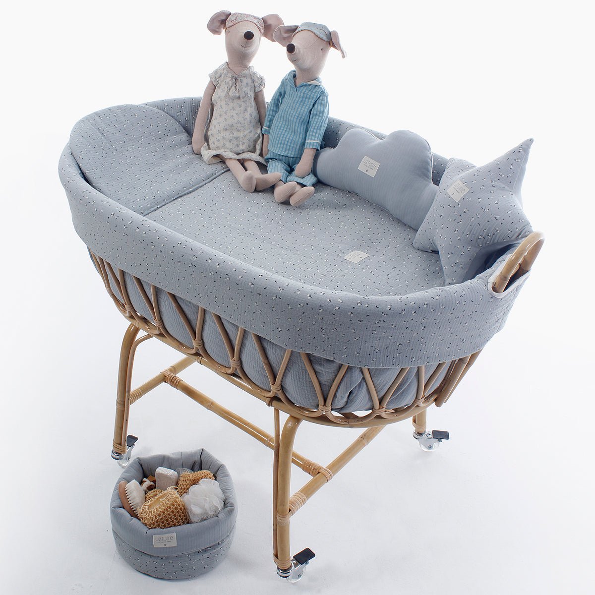 Minicuna ratán Tilda Uzturre - Nanetes