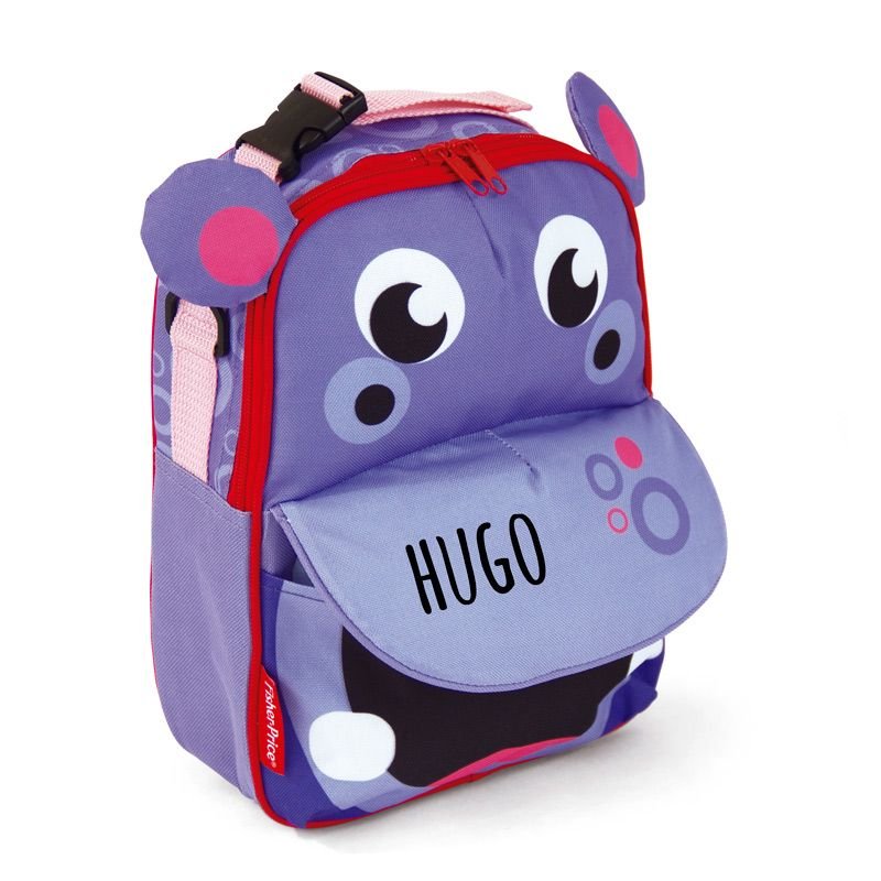 Mochila Infantil Fisher Price Hipopótamo - Nanetes