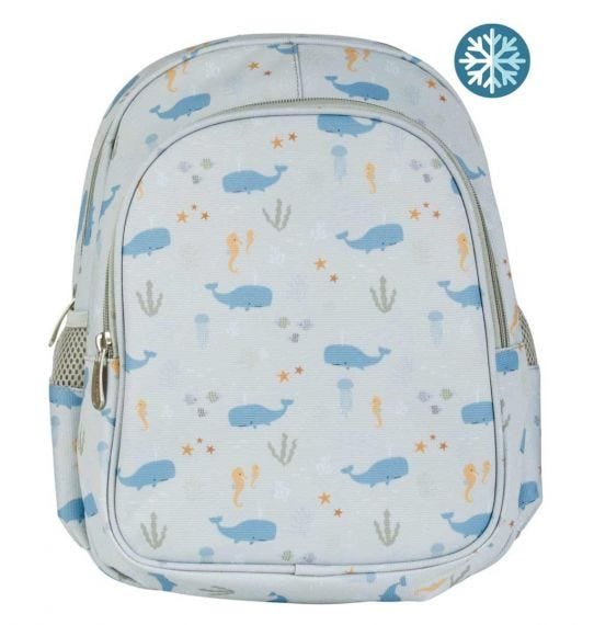 Mochila infantil guarderia Ballenas - Nanetes