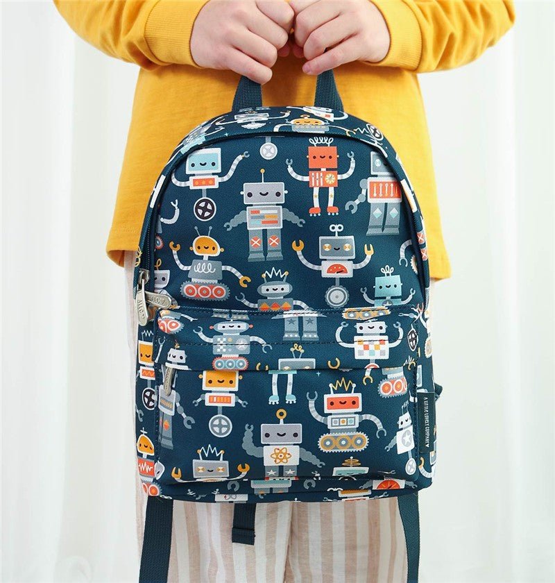 Mochila infantil Robots Little Lovely - Nanetes