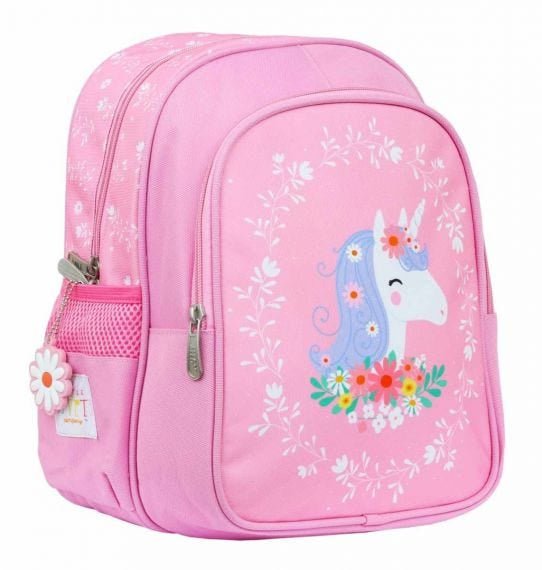 Mochila infantil guarderia Unicornio rosa - Nanetes