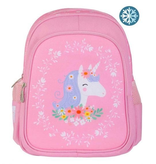 Mochila infantil guarderia Unicornio rosa - Nanetes