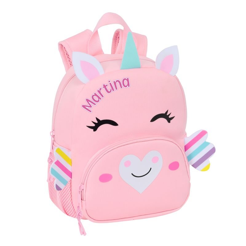 Mochila Personalizada Infantil Neopreno Unicornio - Nanetes