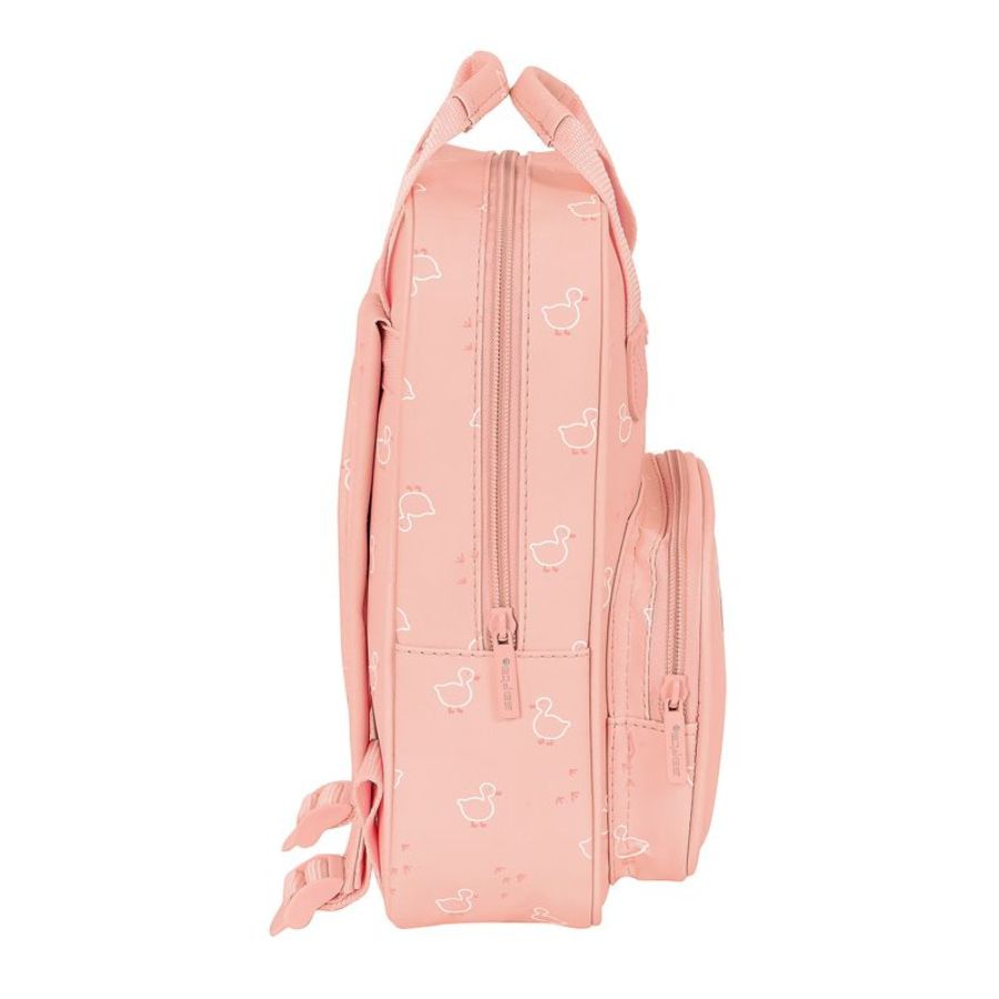 Mochila Personalizada Infantil Patito rosa