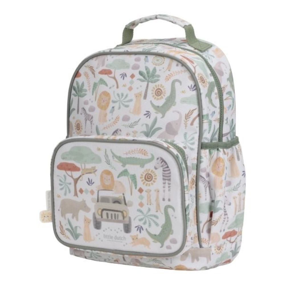Mochila infantil Safari Friends Little Dutch - Nanetes