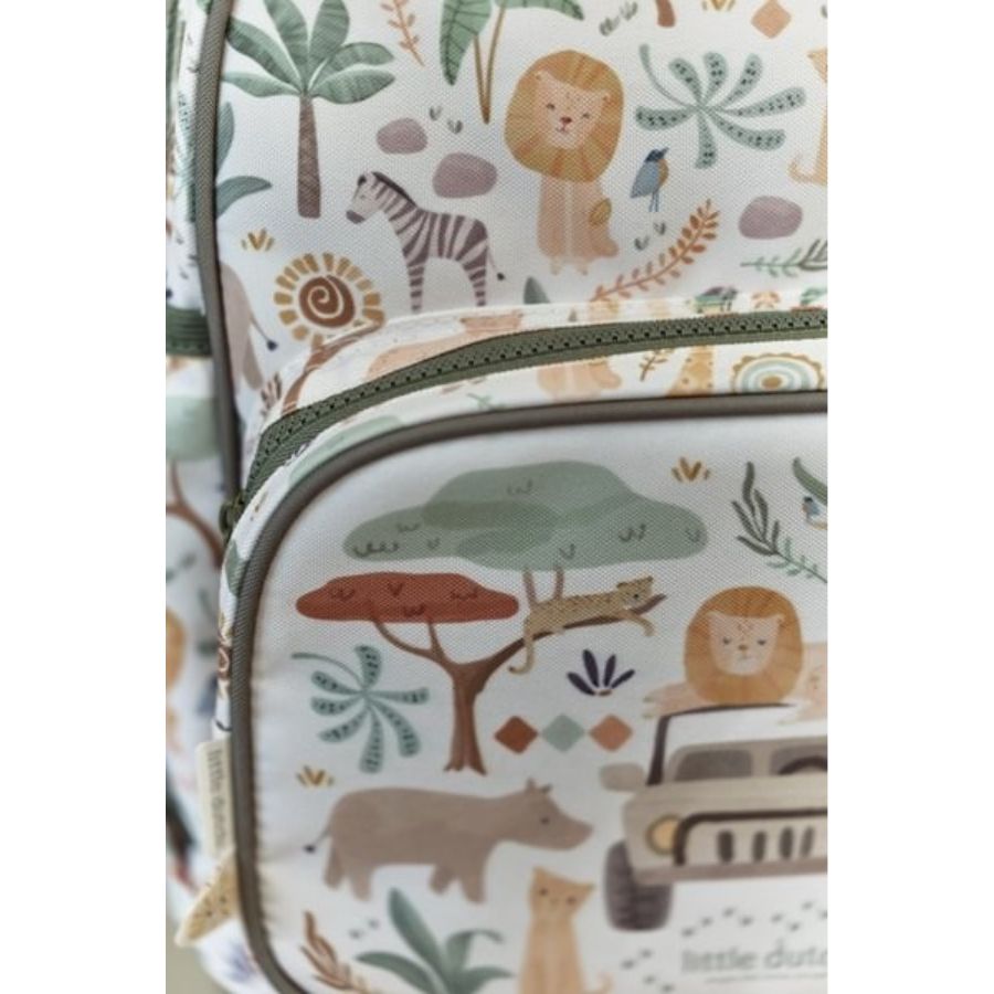 Mochila infantil Safari Friends Little Dutch - Nanetes