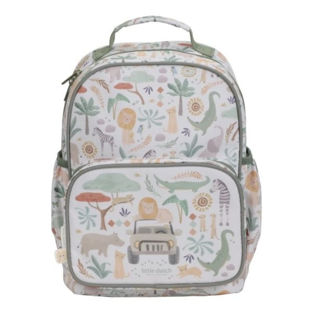 Mochila infantil Safari Friends Little Dutch - Nanetes