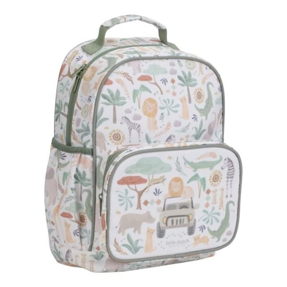 Mochila infantil Safari Friends Little Dutch - Nanetes