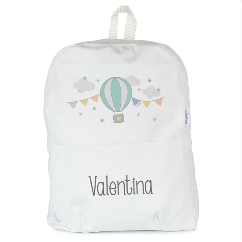 Mochila infantil lona Globo - Nanetes