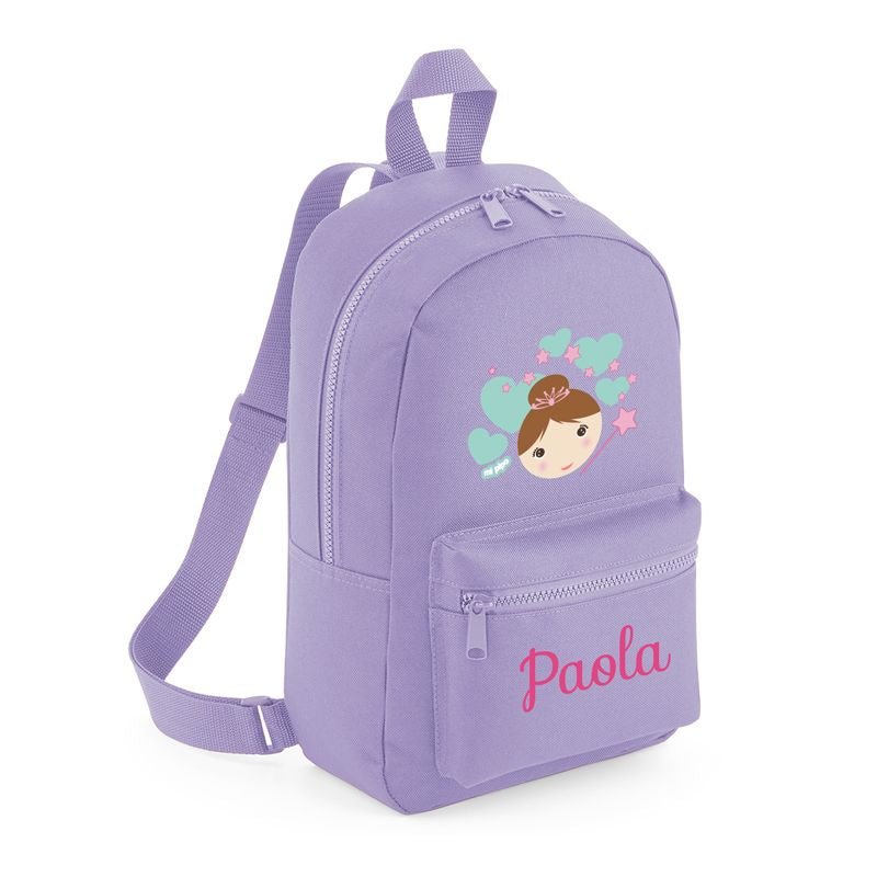 Mochila Junior Infantil Personalizada Hada - Nanetes