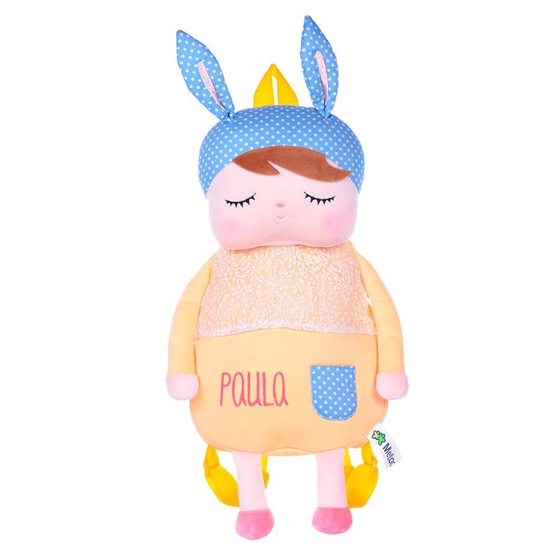 Mochila Personalizada Muñeca Metoo Amarilla Mi Pipo - Nanetes