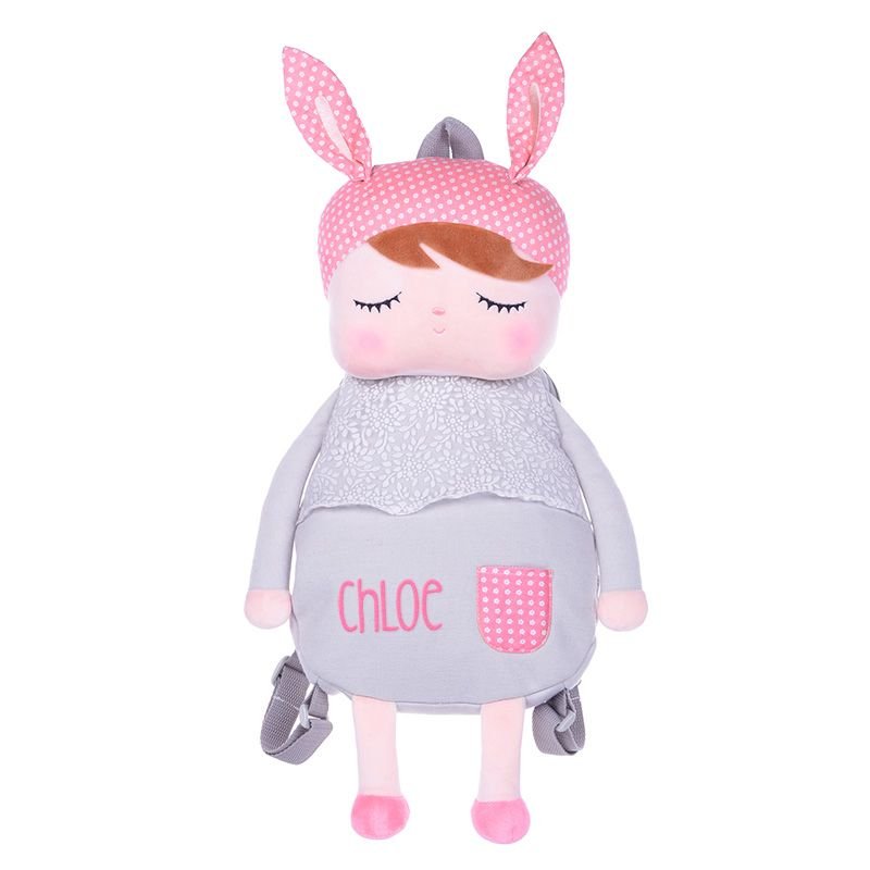 Mochila Muñeca Metoo Angela Gris Mi Pipo - Nanetes