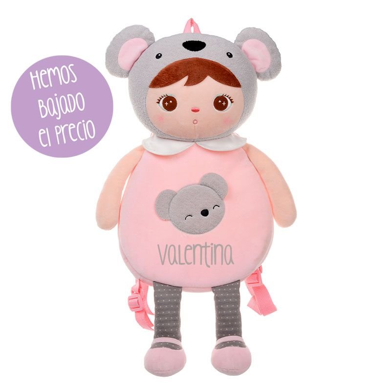 Mochila Personalizada Muñeca Metoo Koala Mi Pipo - Nanetes