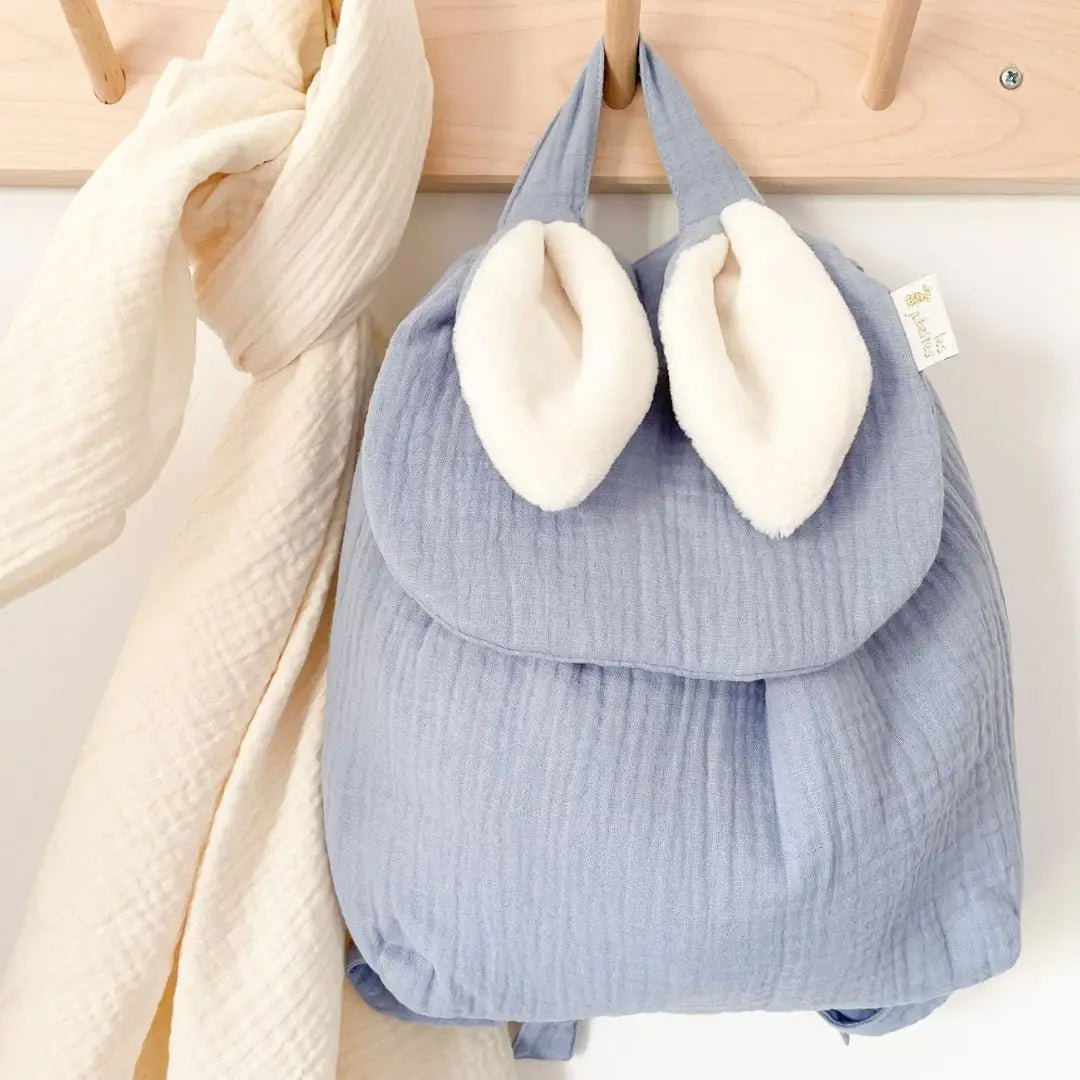 Mochila para bebé orejas de conejito - Nanetes