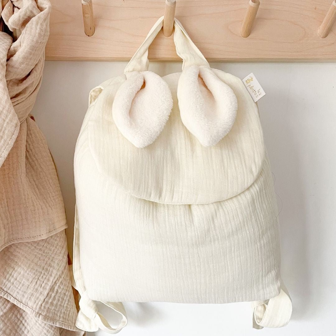 Mochila para bebé orejas de conejito - Nanetes