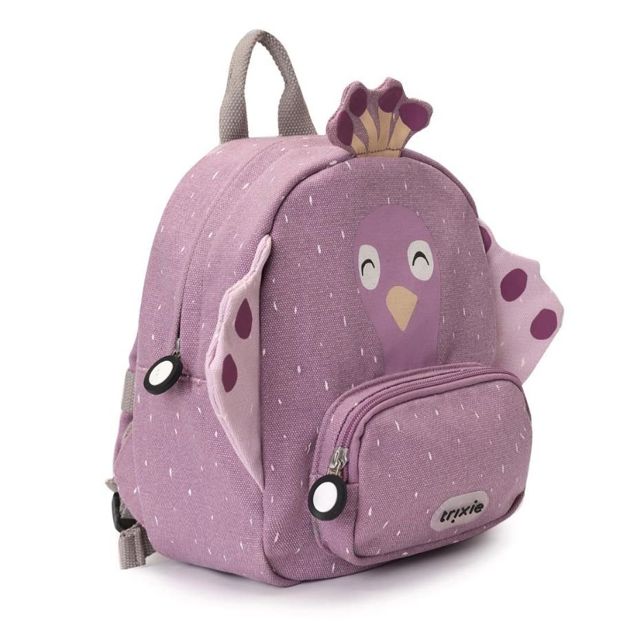 Mochila infantil mediana Pavo Real Trixie - Nanetes