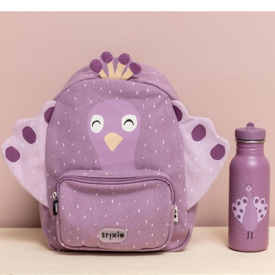 Mochila infantil mediana Pavo Real Trixie - Nanetes